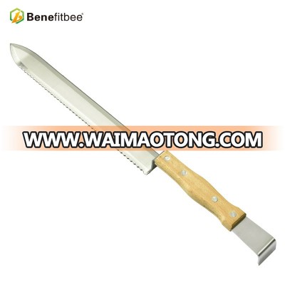 Excellent Supplier Beekeeping Utility Removal Beeswax Uncapping Knife With Serrated